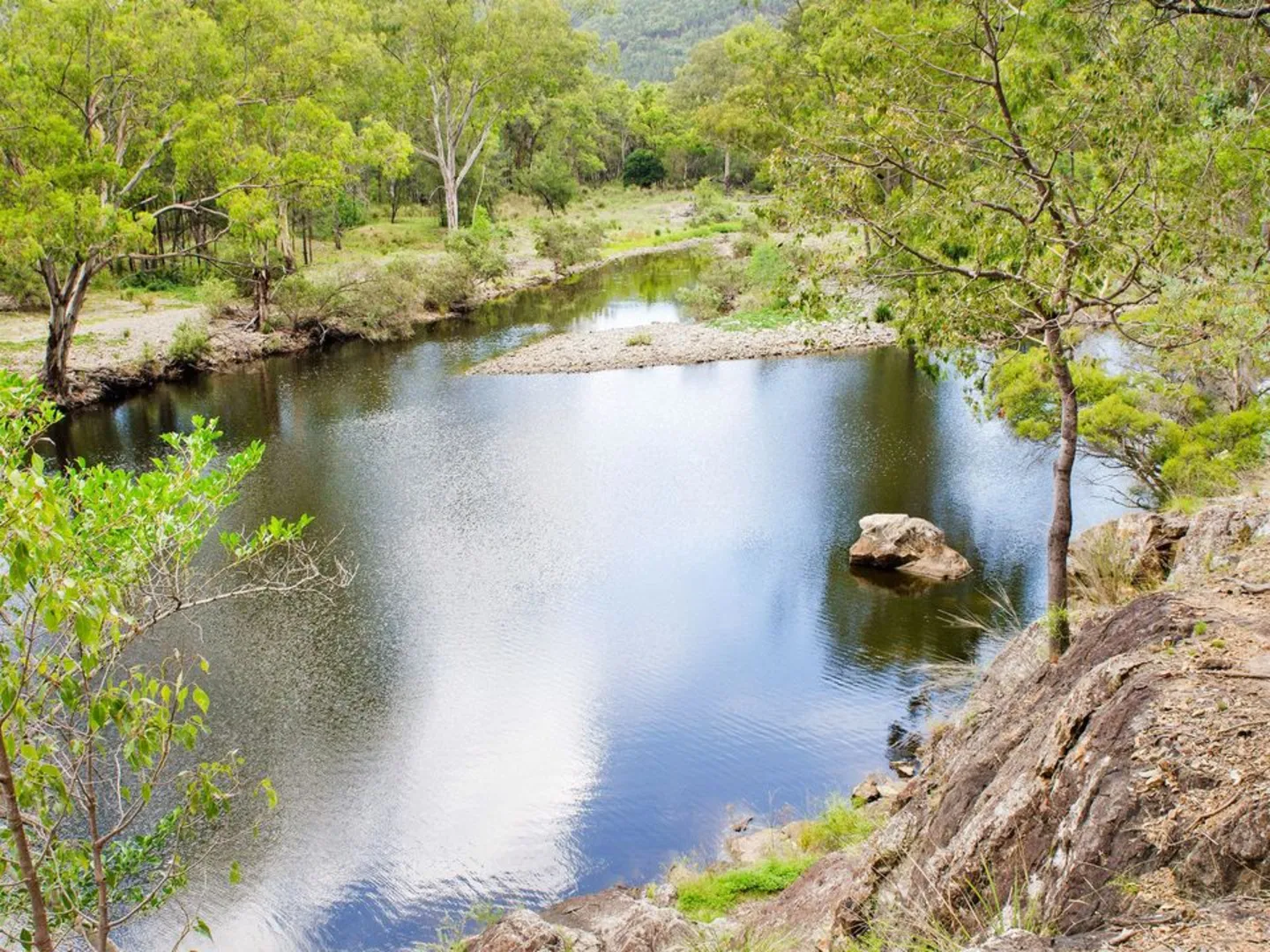 An image depicting the trail Ooline Creek Track and its surrounding area.