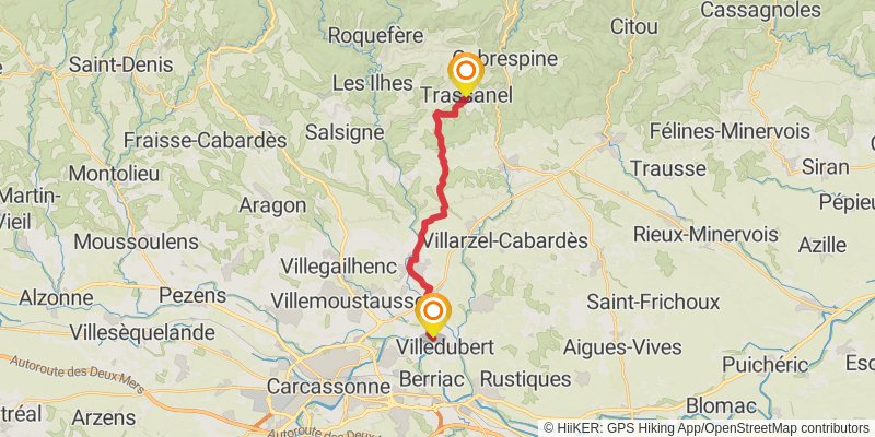 HexaTrek stage 68 Map