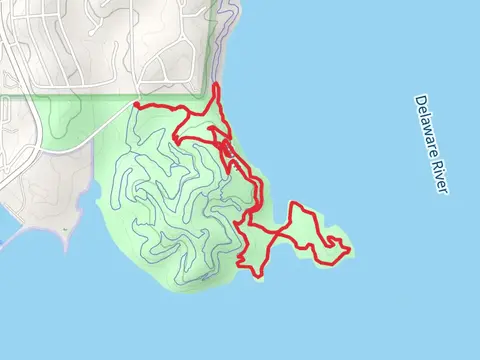 Delaware River East side Loop