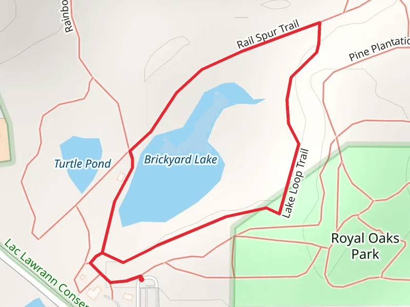 Brickyard Lake Loop
