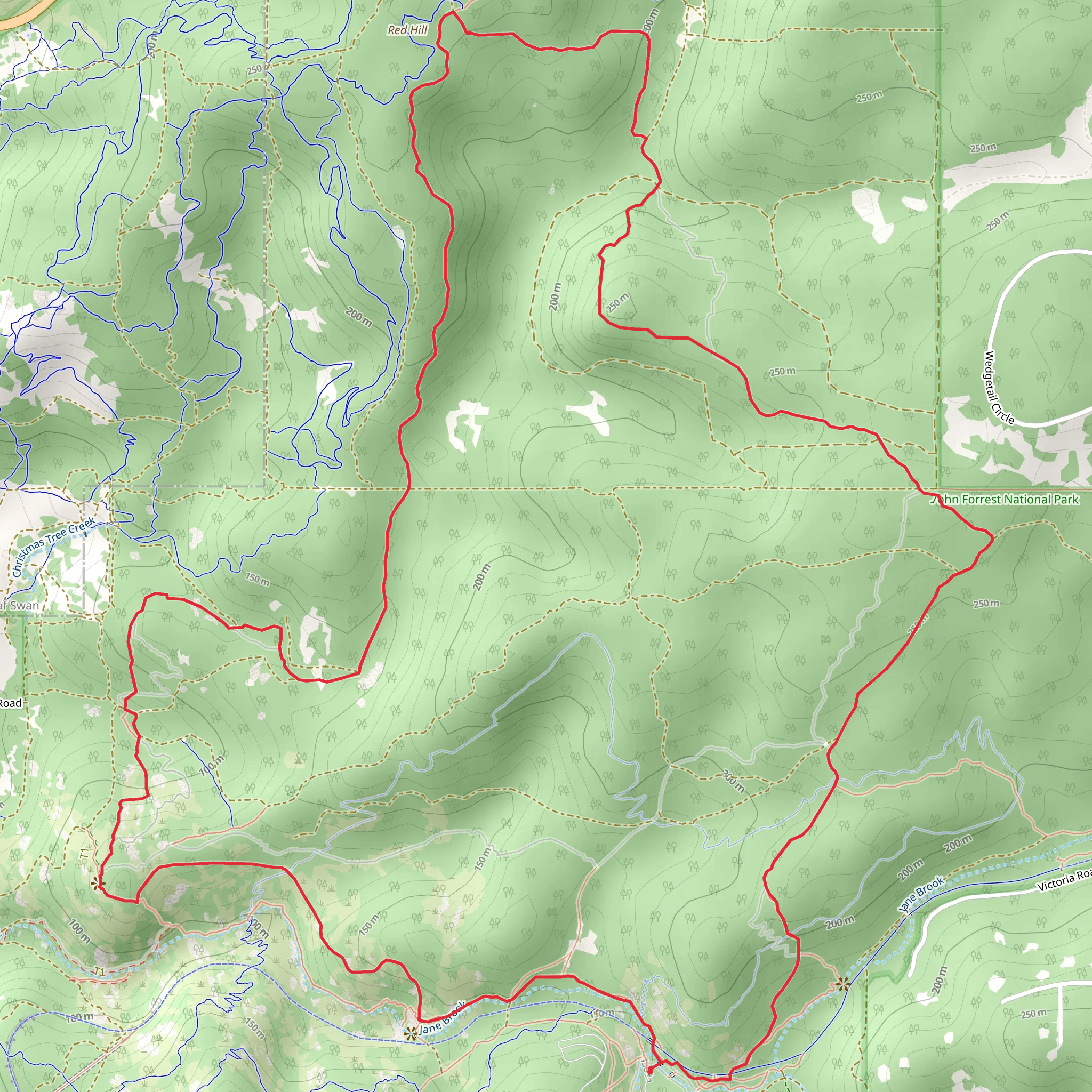 Eagle View Walk mobile static map