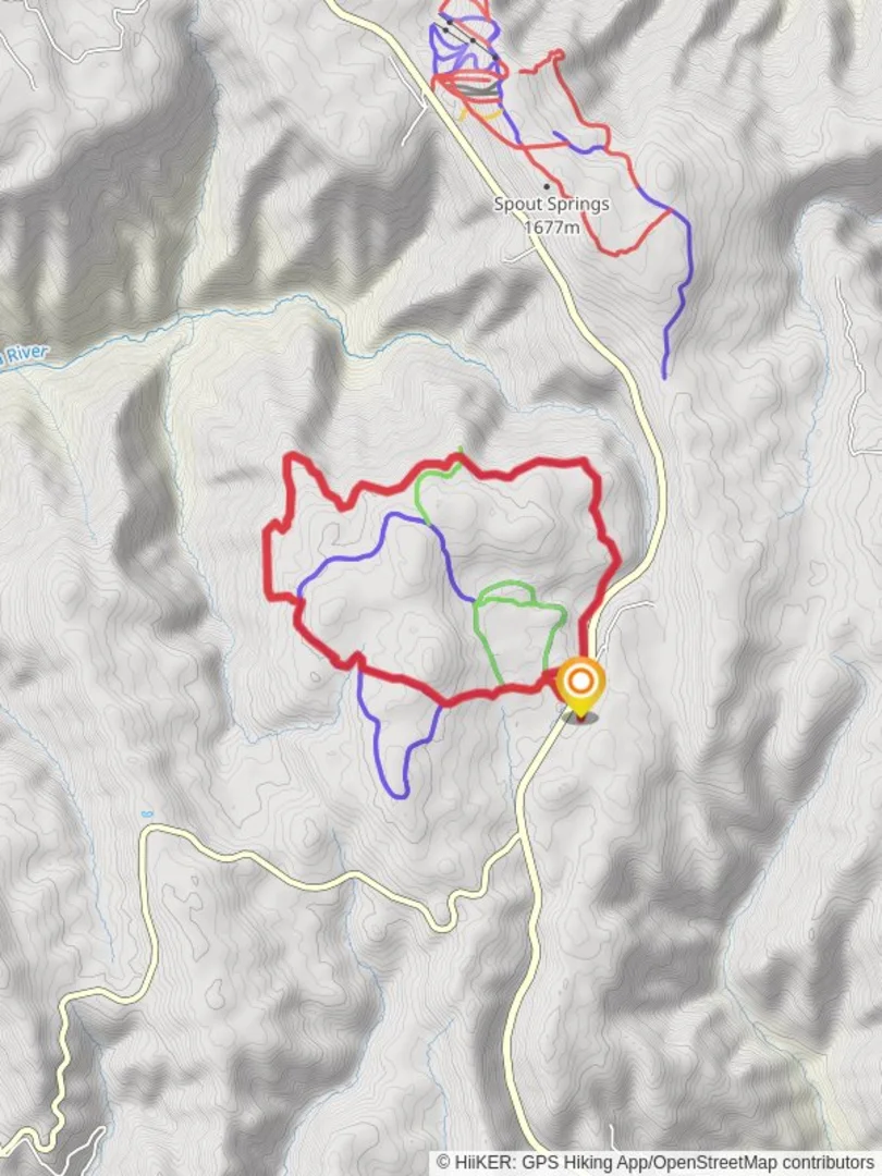 An image depicting the trail Umatilla Rim Loop Trail and its surrounding area.