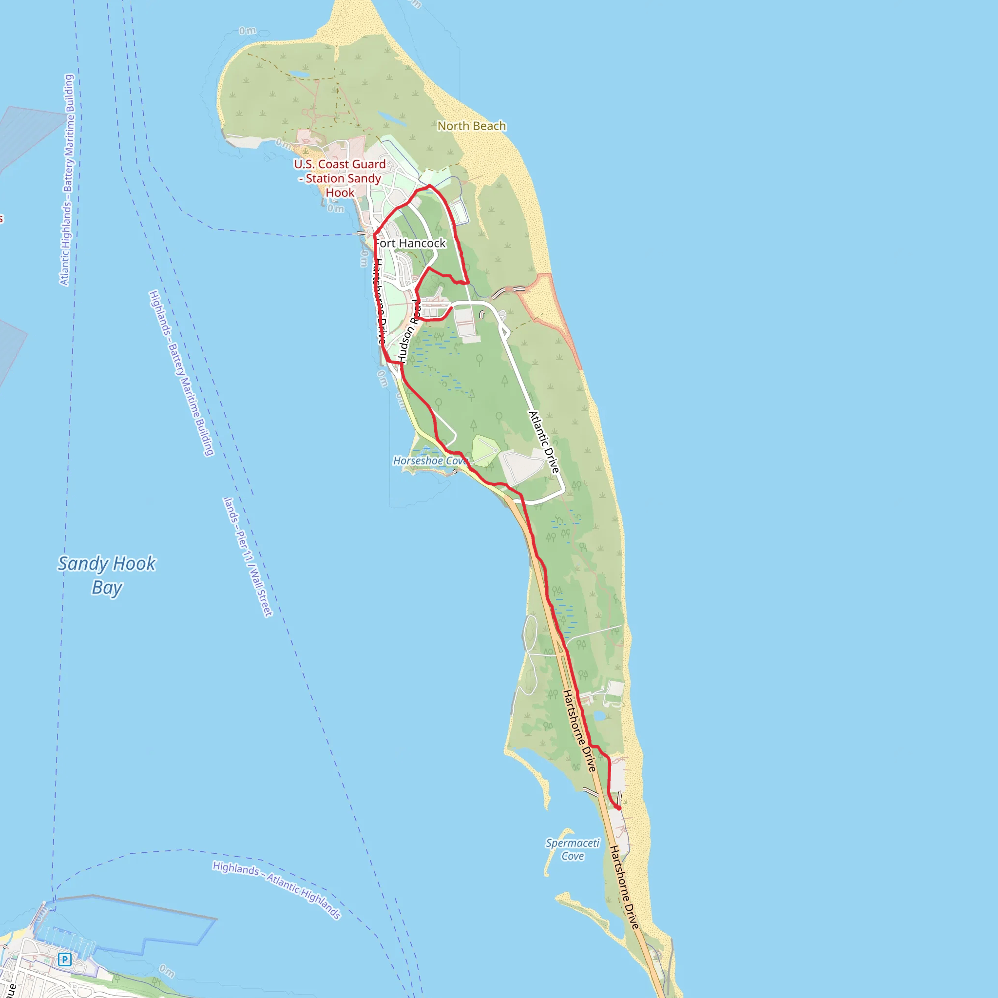 Fort Hancock mobile static map