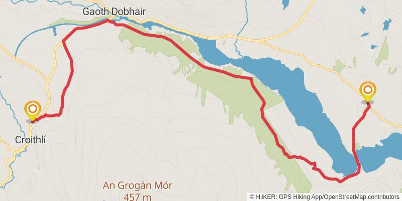 Sli An Earagail - Sli Dhun Na Ngall stage 4 Map