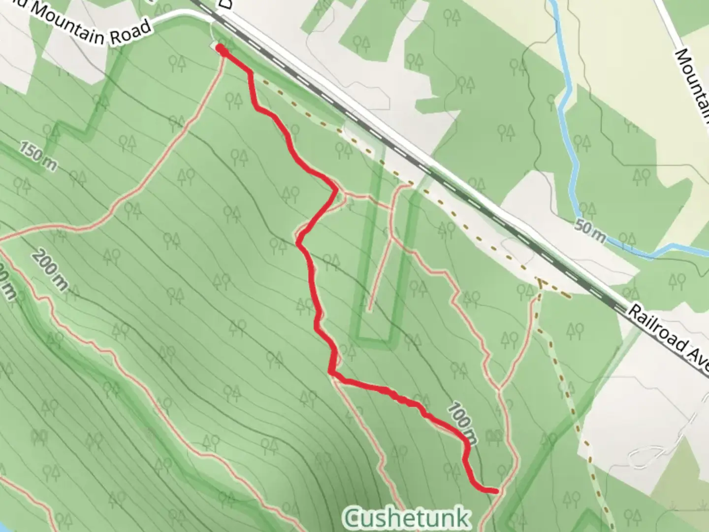 An image depicting the trail Yellow Trail and its surrounding area.