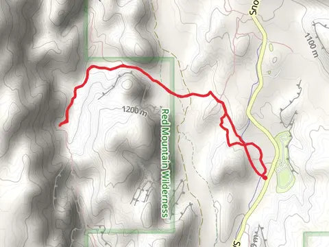 Red Sands Trail and Padre Canyon Trail