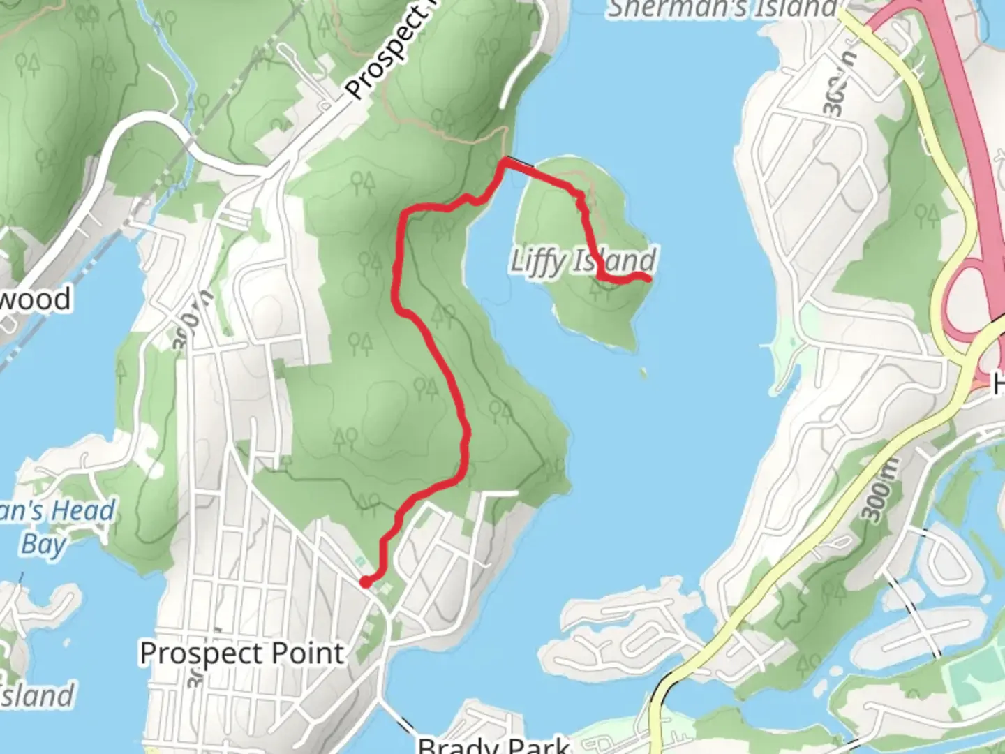 An image depicting the trail Lake Hopatcong Trail and its surrounding area.