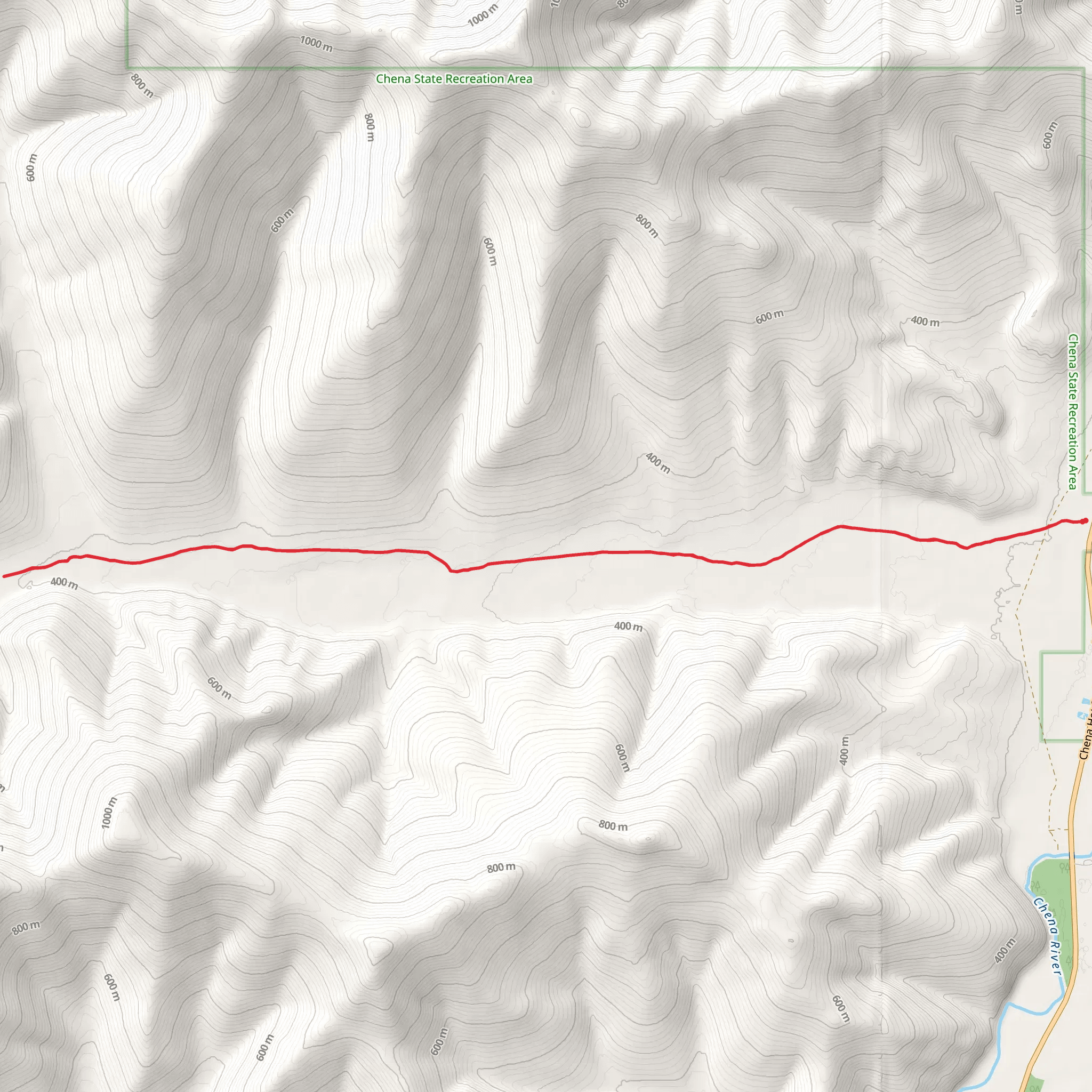 Angel Creek - Chena Hot Springs Road mobile static map