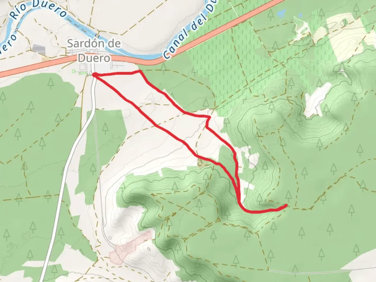 An image depicting the trail Berral Road PR VA 44 and its surrounding area.