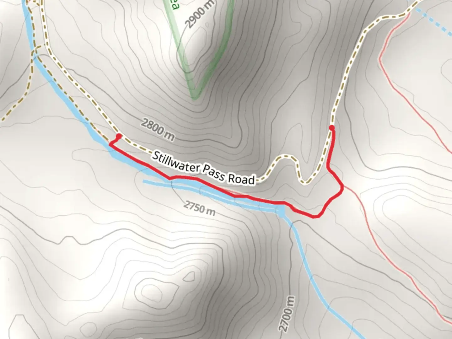 An image depicting the trail Bull Mountain Annex Trail and its surrounding area.
