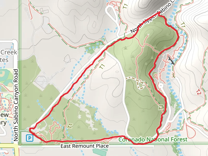 Sabino Canyon Recreation Area Loop