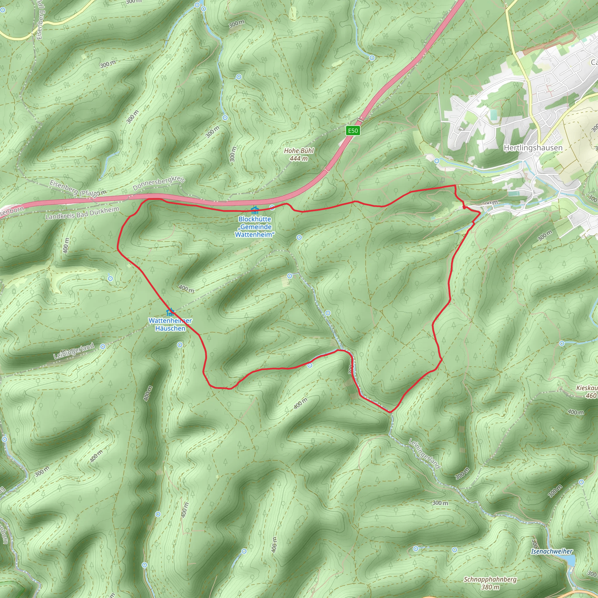 Rahnenhof Rundweg 4 mobile static map