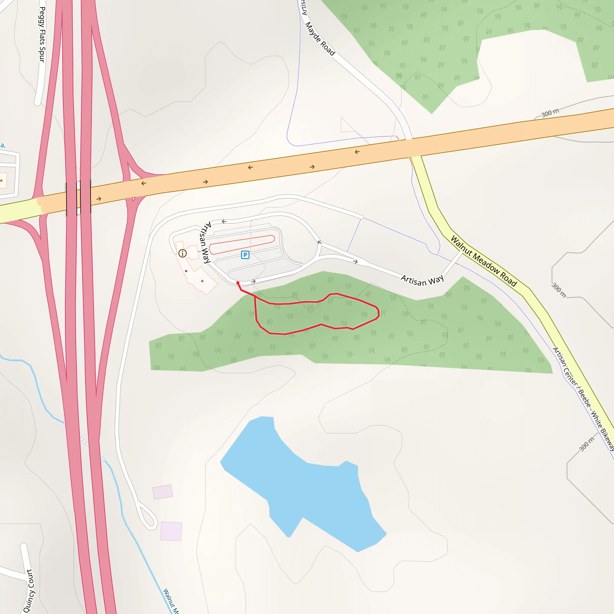 Artisan Way Loop mobile static map