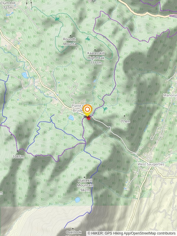 Plattekill Falls Creek