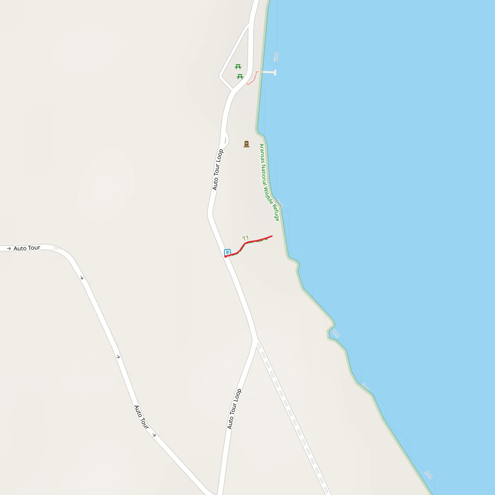 Oak Sanctuary Trail mobile static map