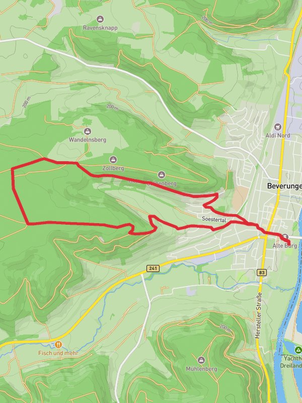 Galgenberg Eisberg Weg Loop