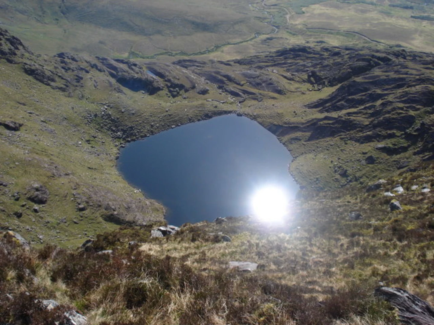 An image depicting the trail Coomcallee and An Bheann Mhor Loop and its surrounding area.