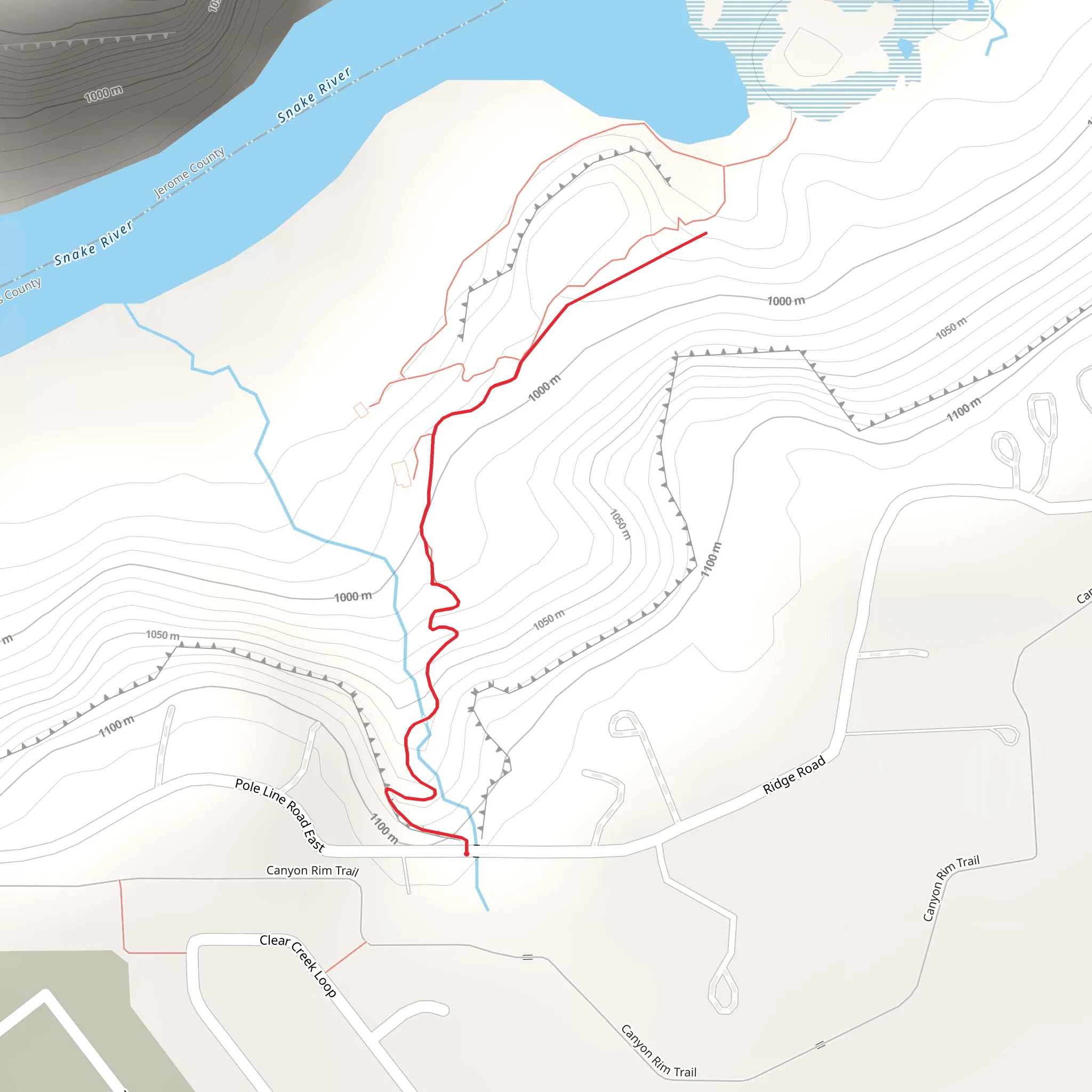 Pole Line Road East mobile static map