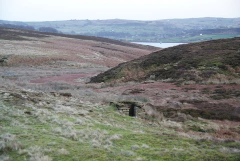 An image depicting the trail Penistone Hill Country Park and Bronte Waterfall Loop and its surrounding area.