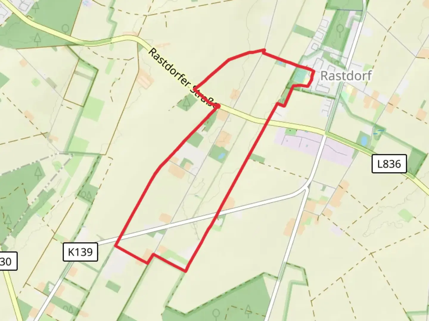 An image depicting the trail Apfel Route and its surrounding area.