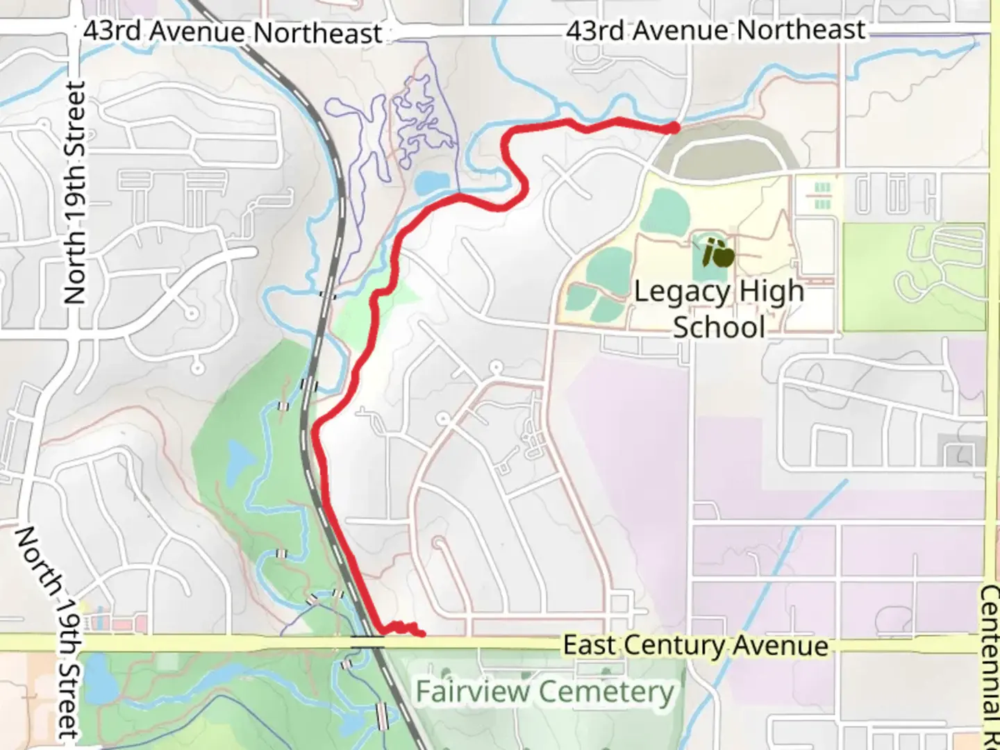 An image depicting the trail Johnny Gisi Memorial Park Walk and its surrounding area.