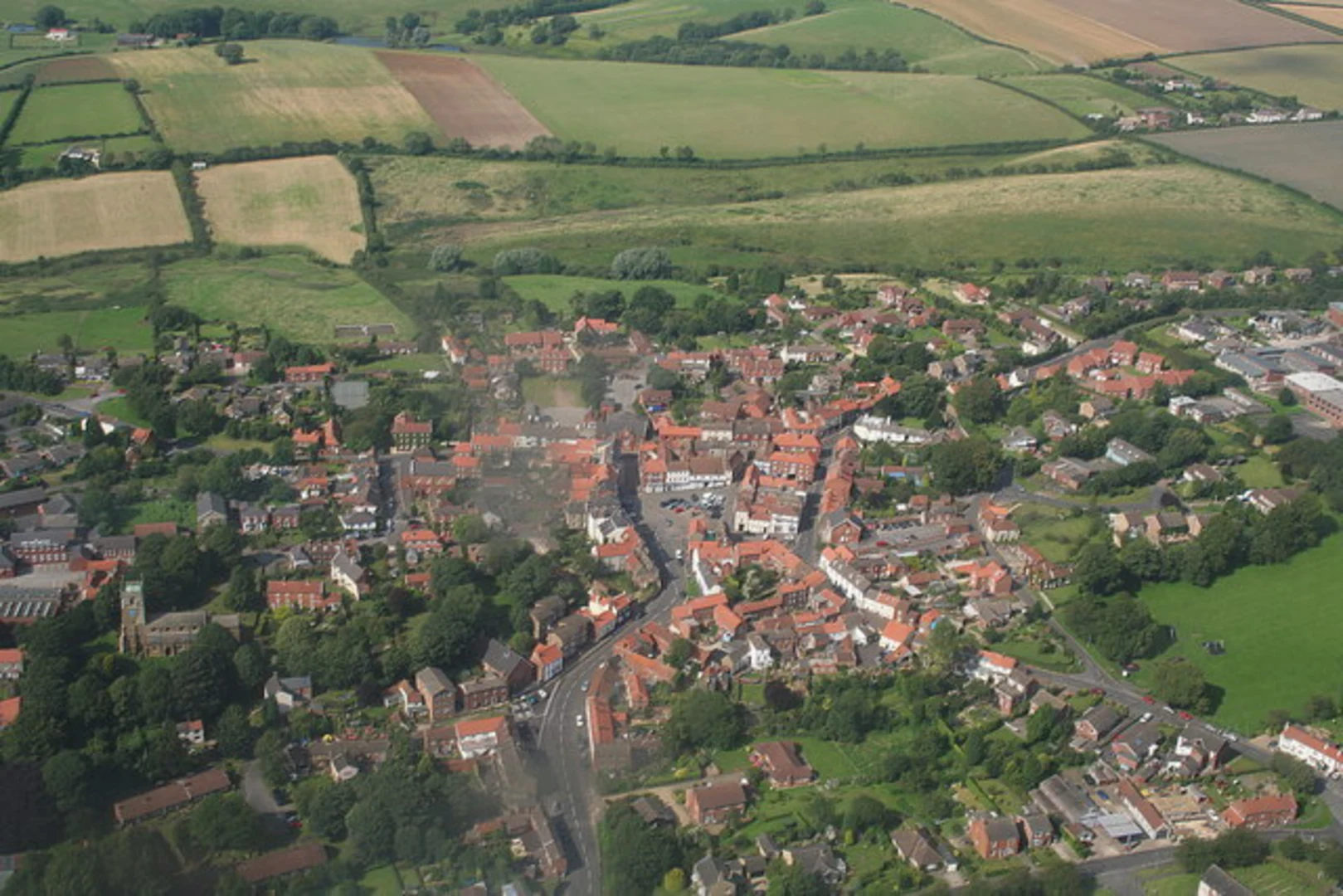 An image depicting the trail Caistor Loop and its surrounding area.