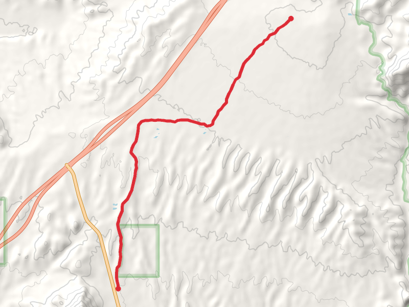 North Bush Highway to Four Peaks - El Oso Road