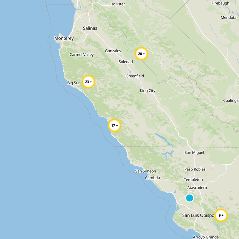 CAL Fire San Benito Monterey Unit Static Map