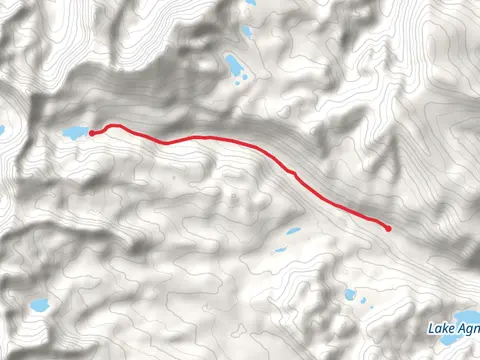 Waukena Lake via Rock Creek Road