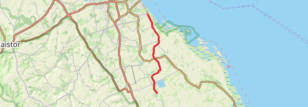 Greenwich Meridian Trail stage 19 Map