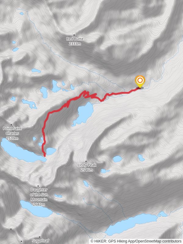 Turquoise Lake via Glacier Creek