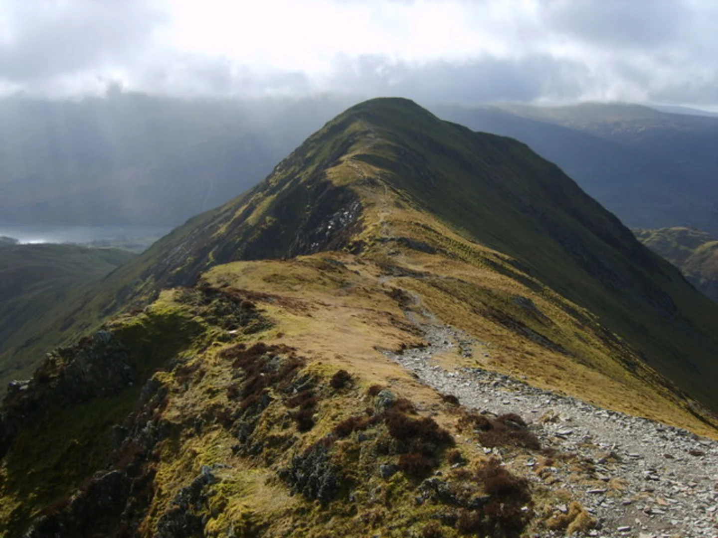 An image depicting the trail Whiteless Pike,Wandope and Grasmoor Loop and its surrounding area.