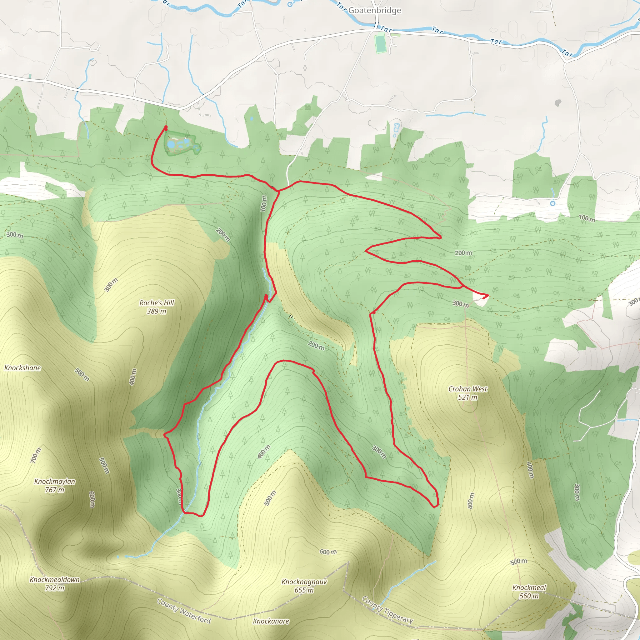 Duck Ponds to Liam Lynch mobile static map