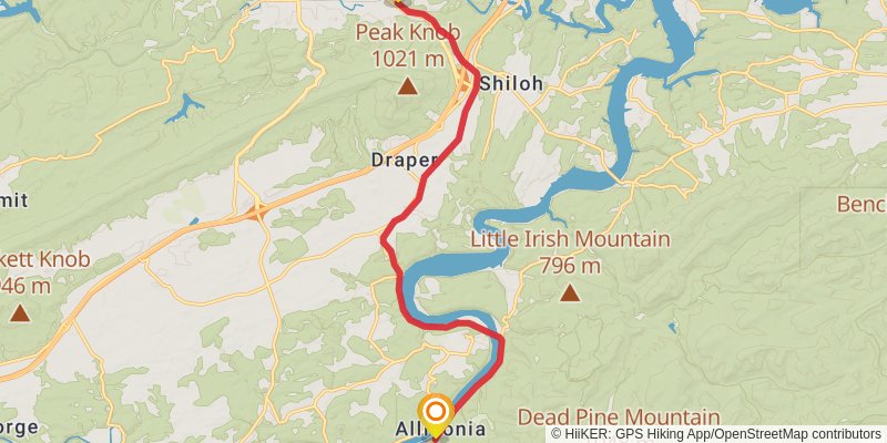 New River Trail stage 4 Map