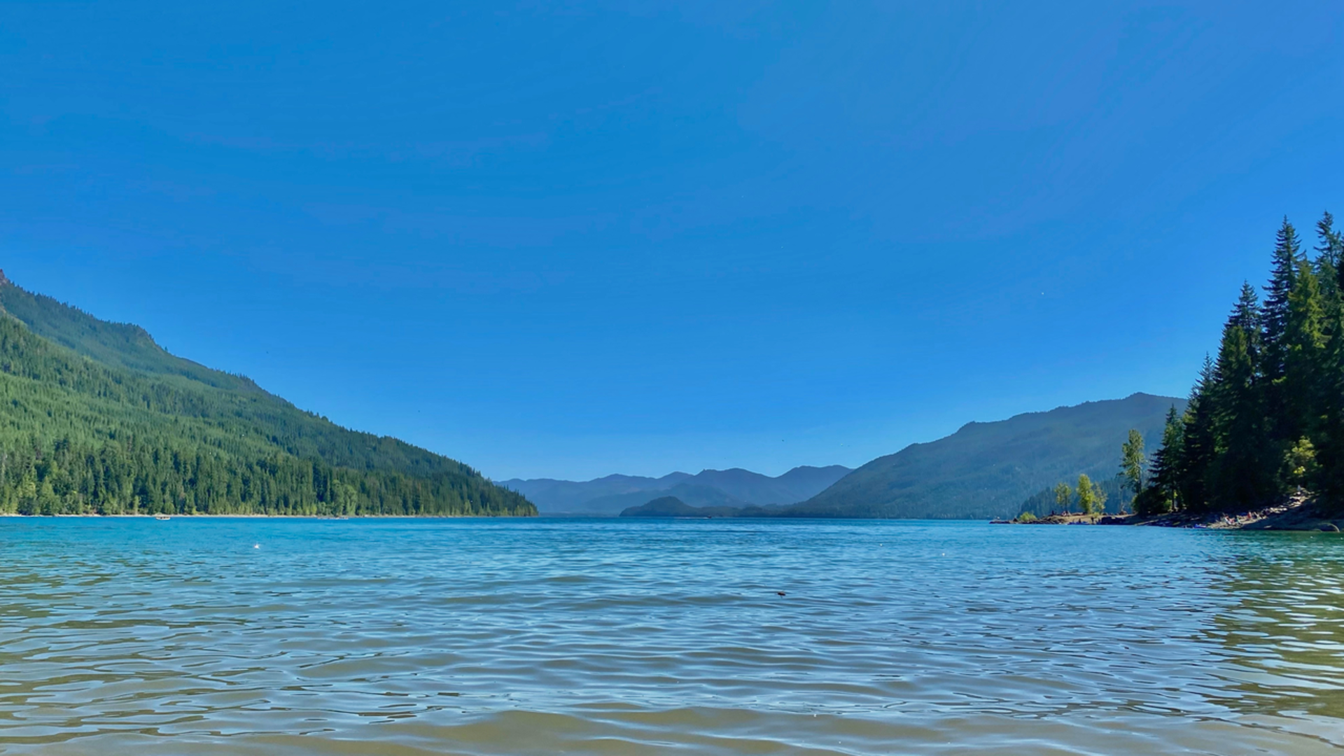 An image depicting the trail Kachess Ridge Trail and its surrounding area.