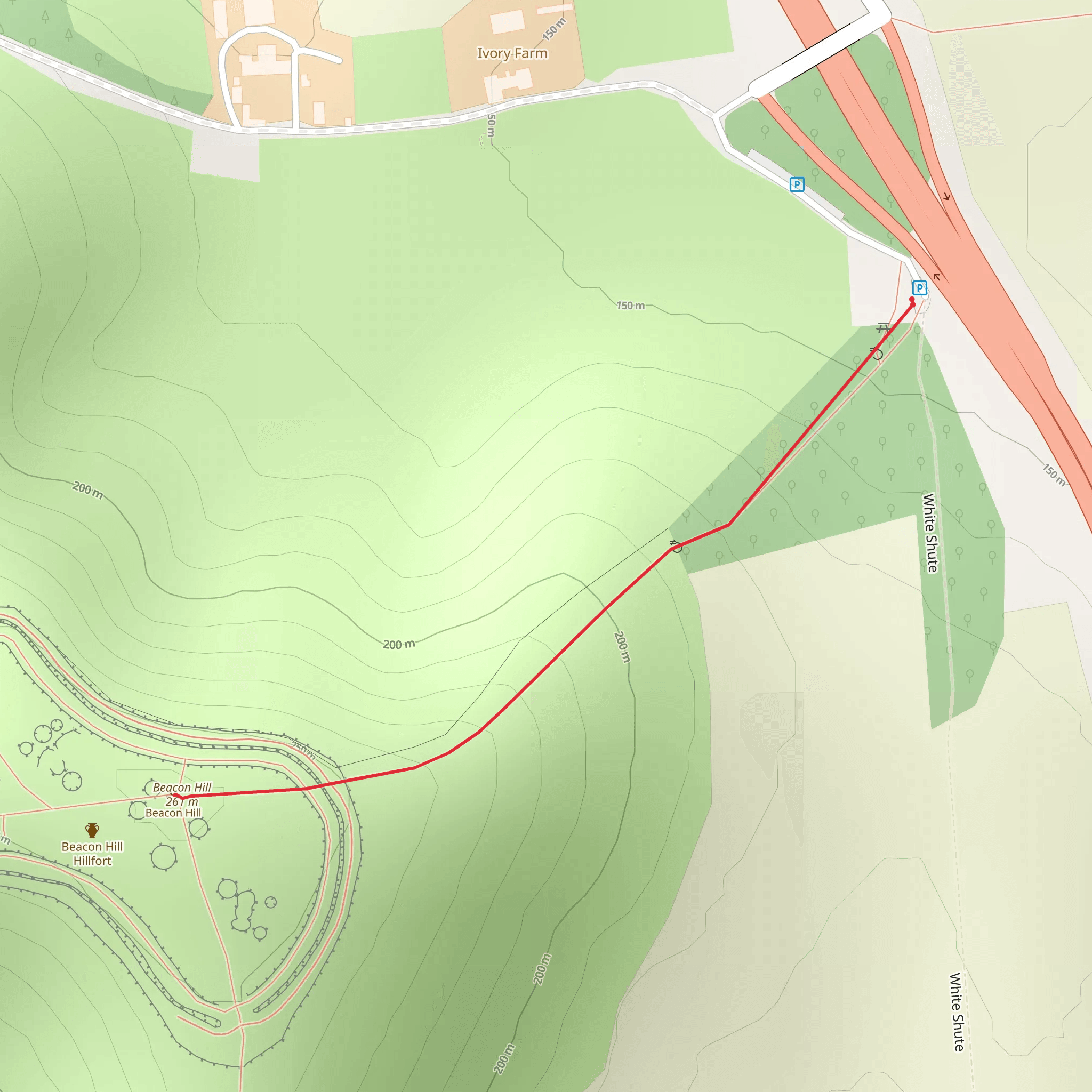 Beacon Hill mobile static map