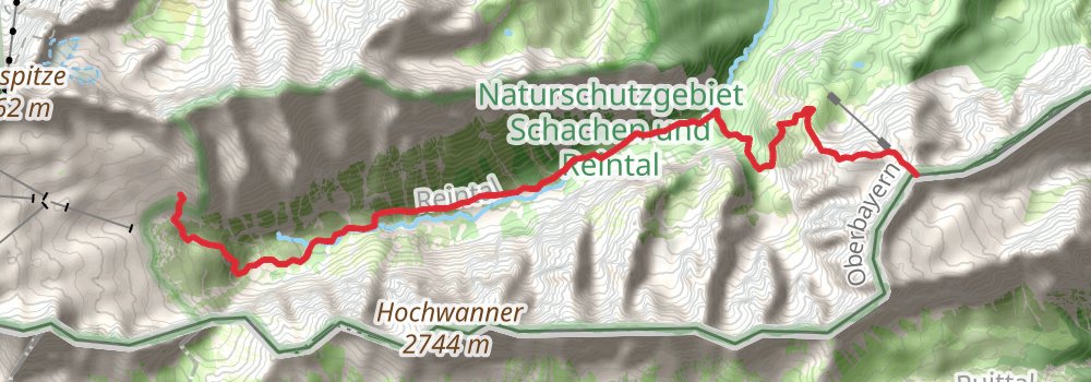 Via Alpina - Red Trail stage 49 Map