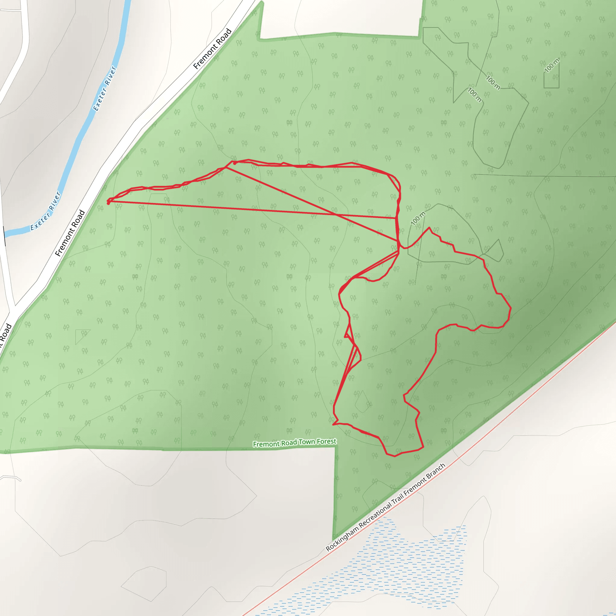 Fermont Road Loop mobile static map