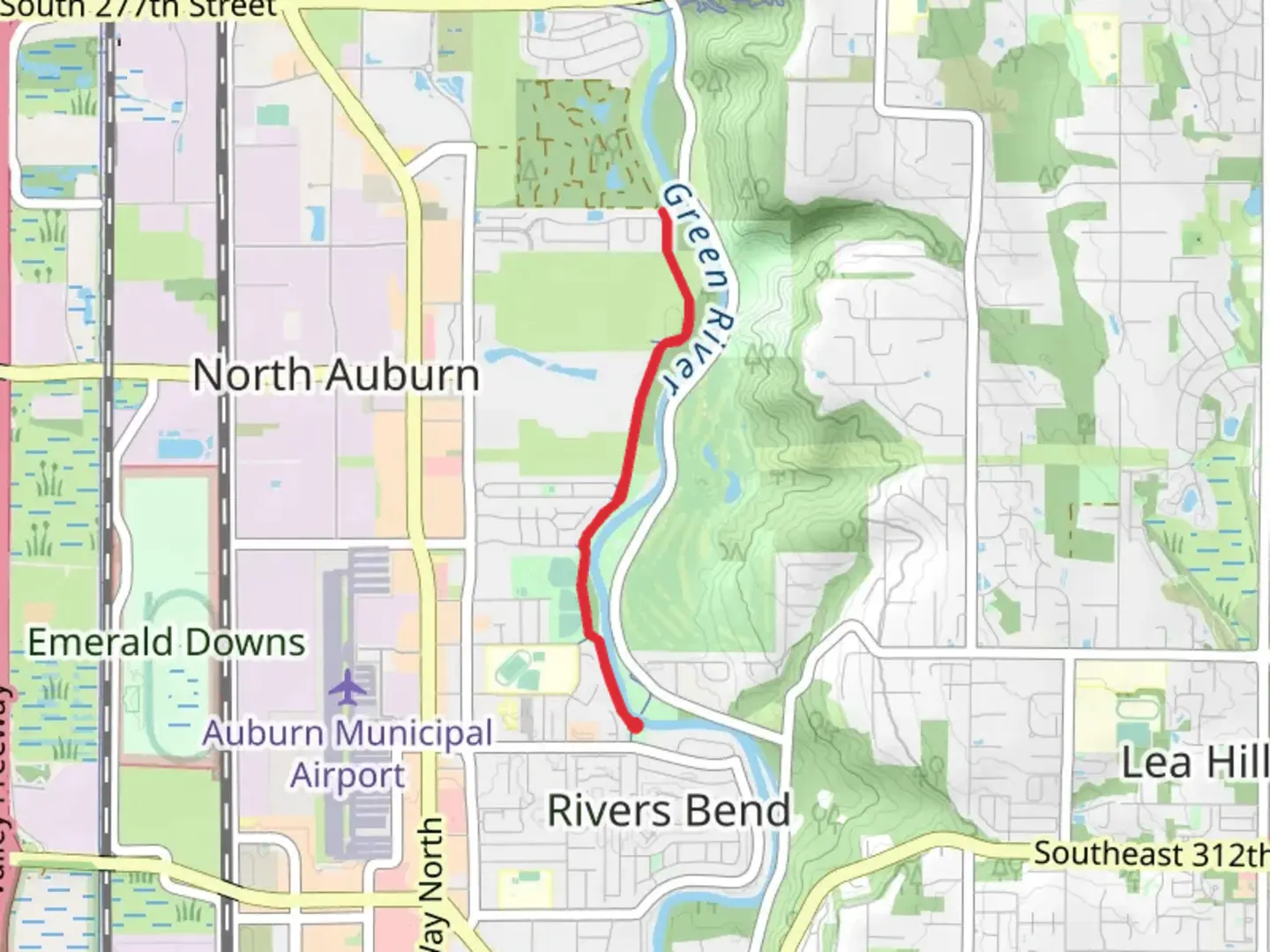 An image depicting the trail John Paddington Trail and its surrounding area.