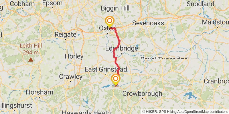 Vanguard Way stage 2 Map