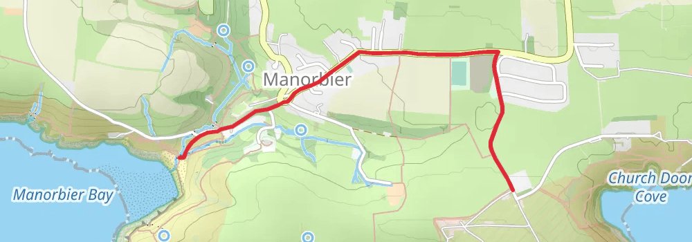 Pembrokeshire Coast Path 4-Day Gentle Tour (Hillwalk Tours) alt 4 Map