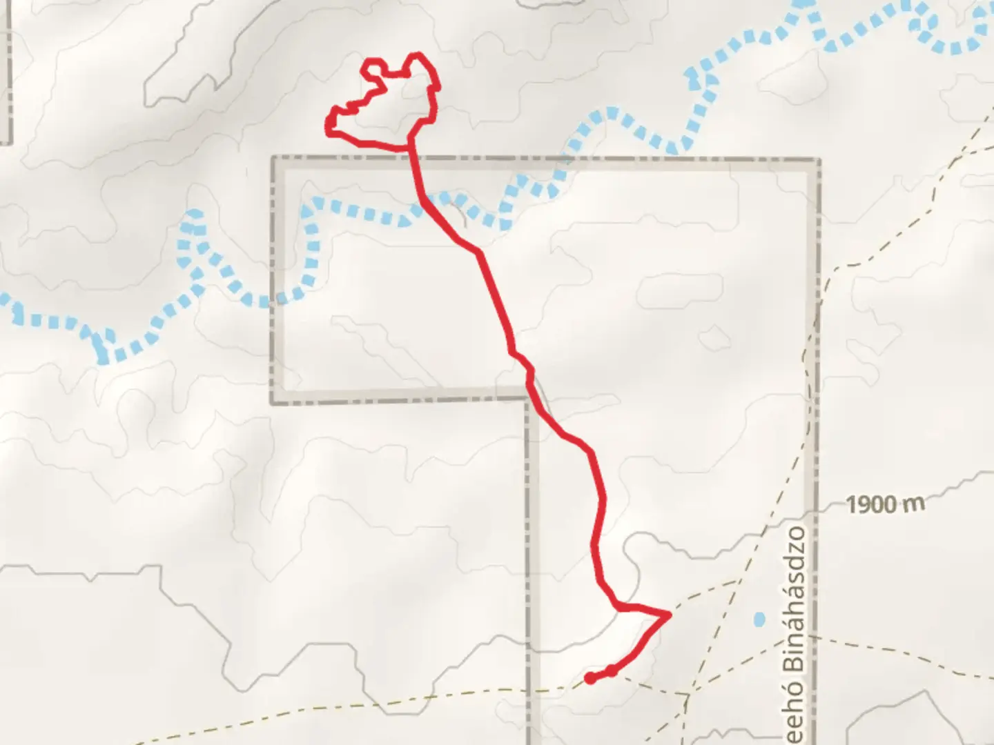 An image depicting the trail Trail to Valley of Dreams Loop and its surrounding area.