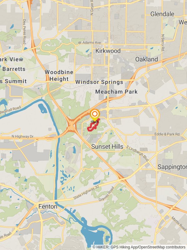 Laumeier Sculpture Park Loop