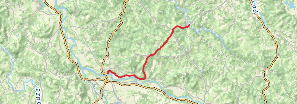 Camino Strasbourg-Saint Jean Pied de Port via Vézelay stage 72 Map