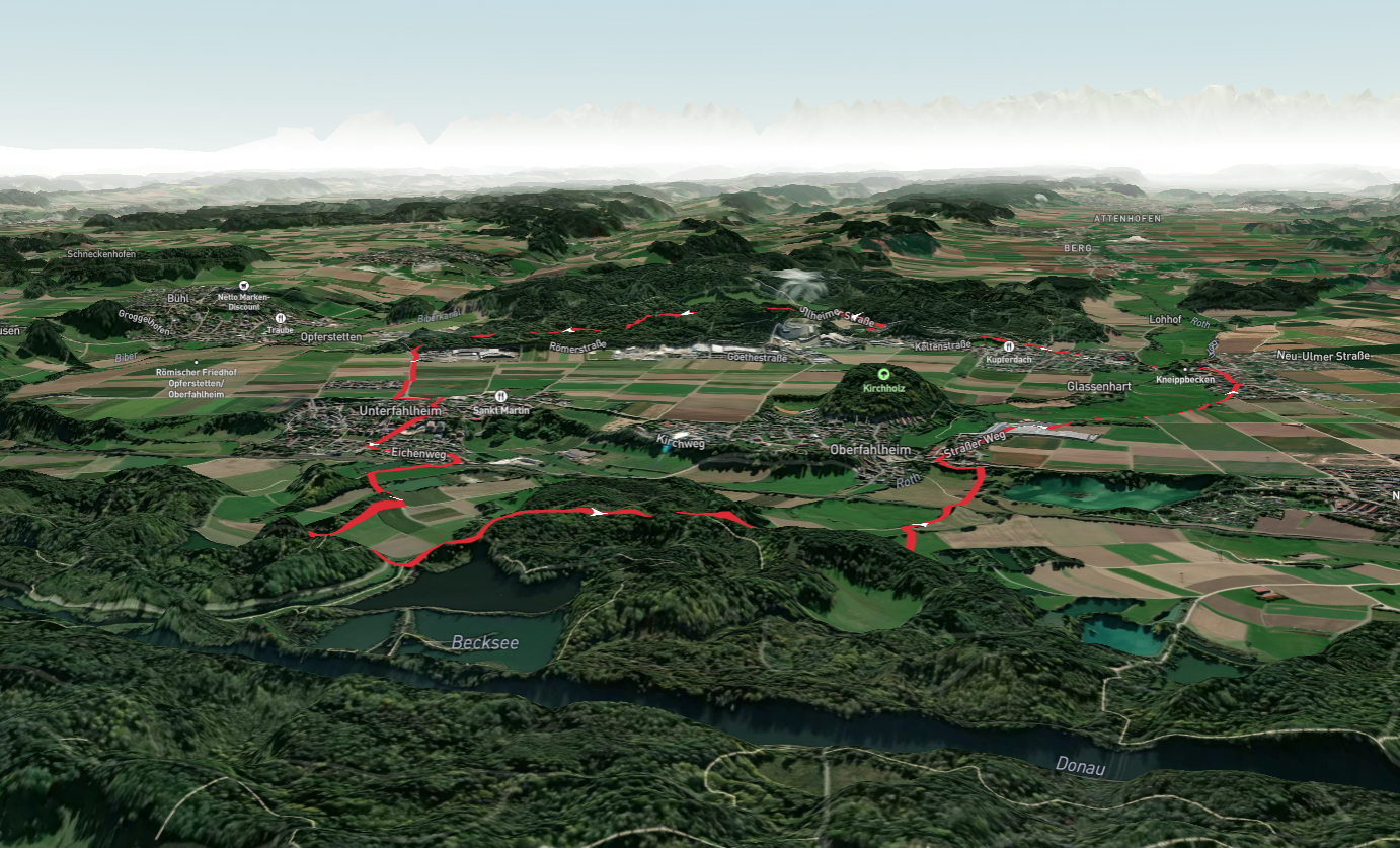 Klassenhart, Oberfahlheim and Grießholz Loop