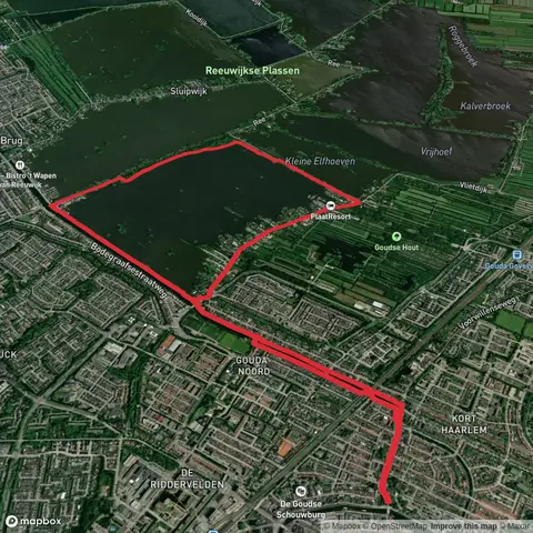 Elfhoeven Loop via Bruinegoud Route