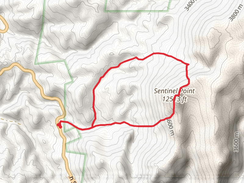 Sentinel Point via Horsetheif Park Trail