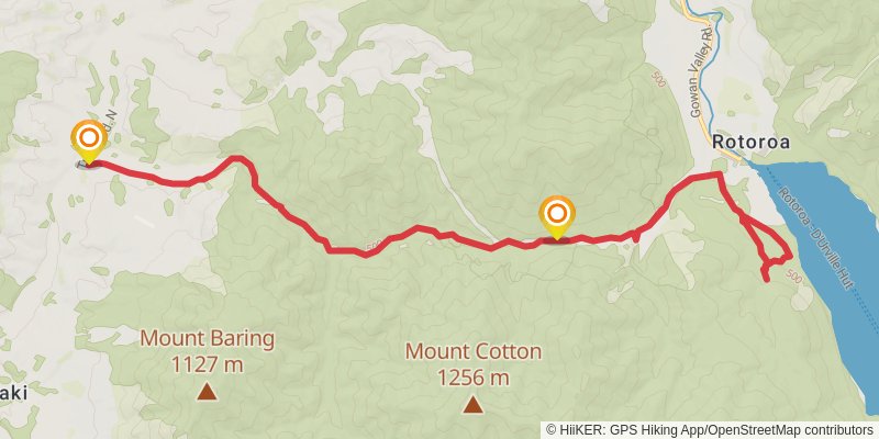 Braeburn Track stage 2 Map