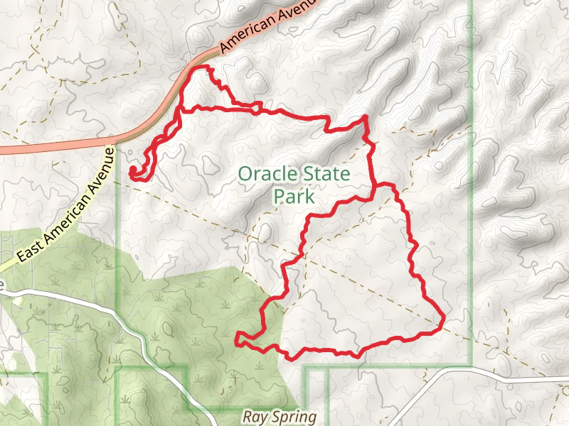 Cherry Wash - Powerline - Manzanita Loop Trail