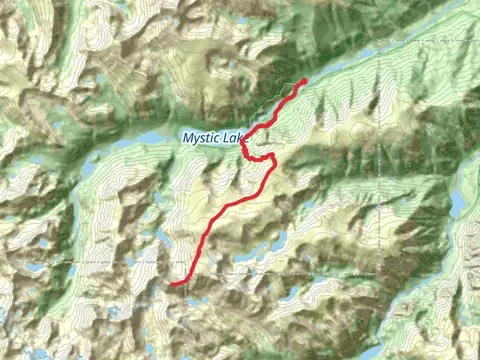 Granite Peak via Mystic Lake